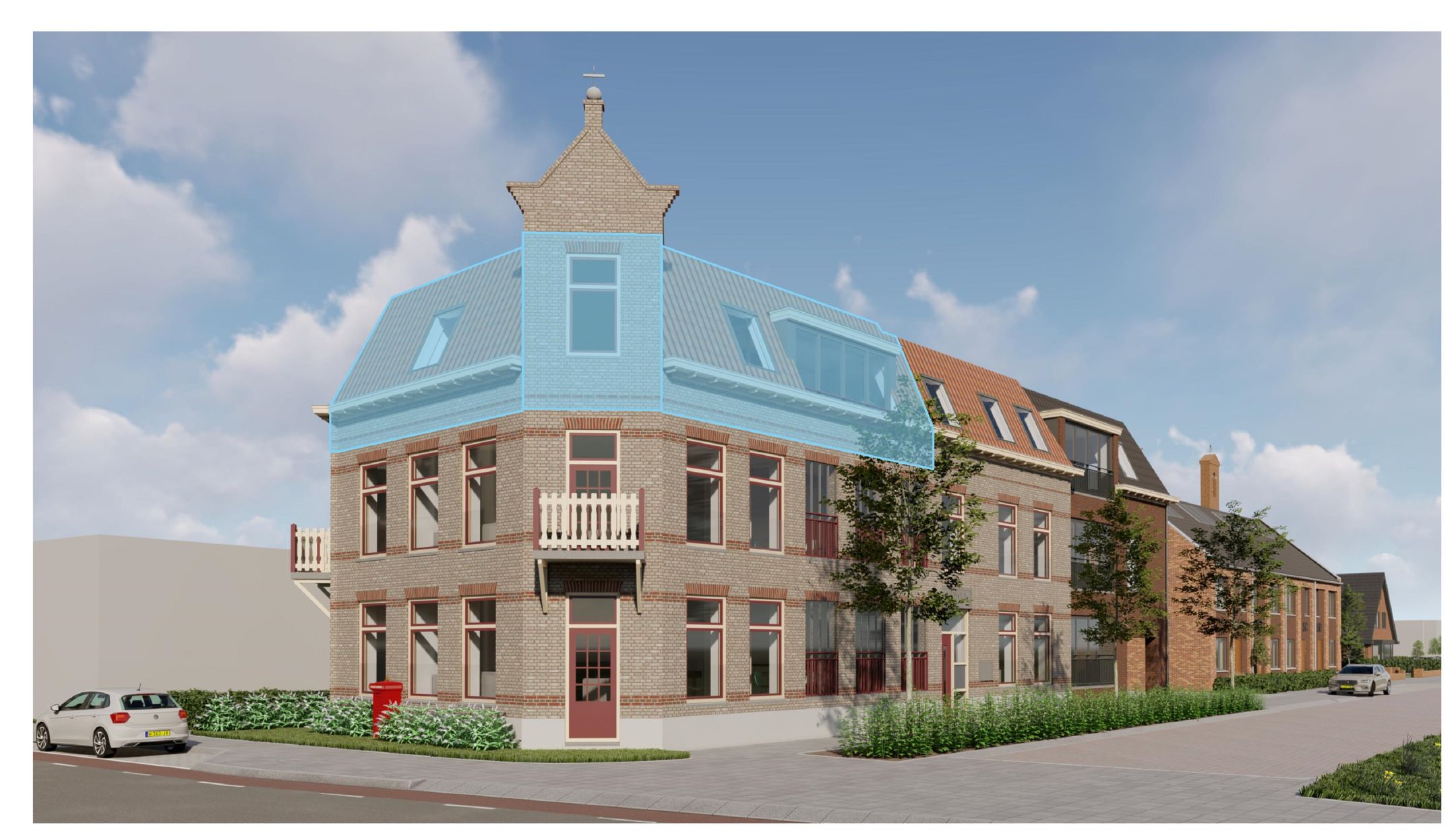 Appartementen (Bouwnr. 10), Vriezenveen, 7671GD, Overijssel, Nederland