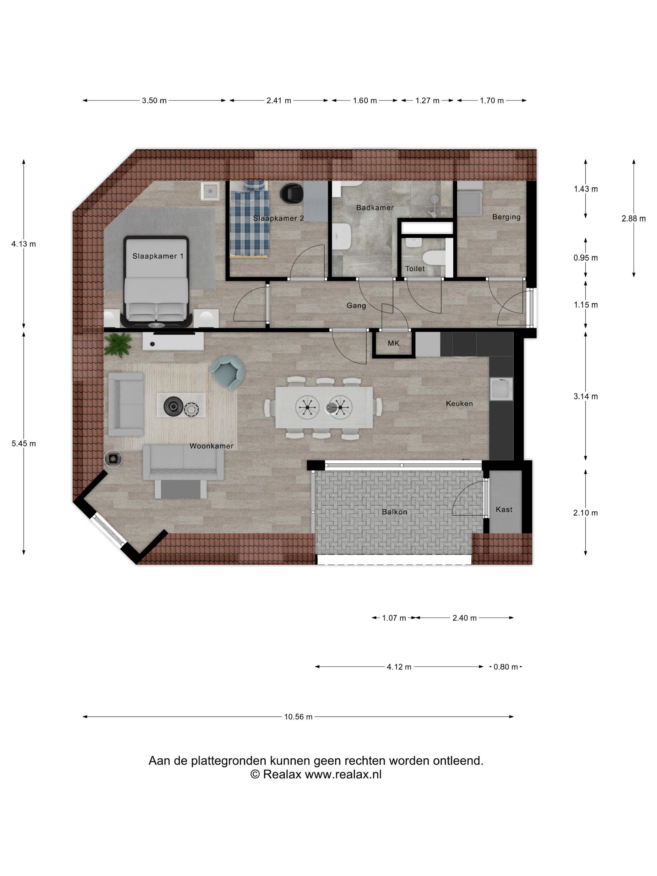 Foto 9 van Kanaalweg Zuid - Appartement (Bouwnr. 10)