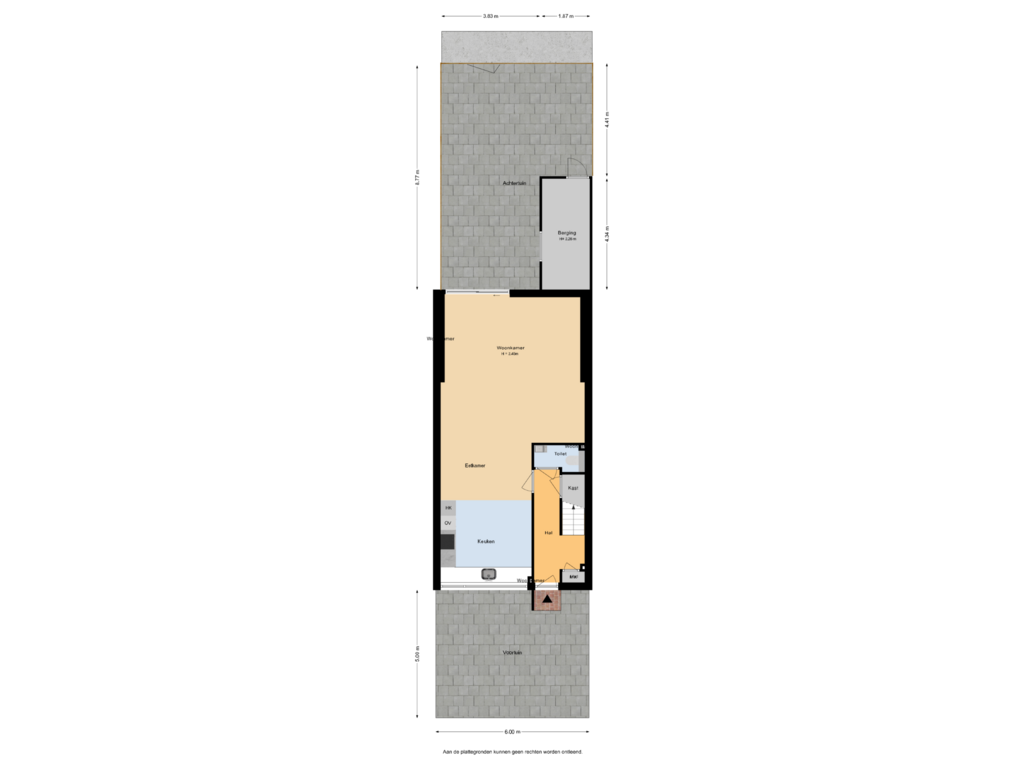 Bekijk plattegrond van Situatie van Karwijstraat 55