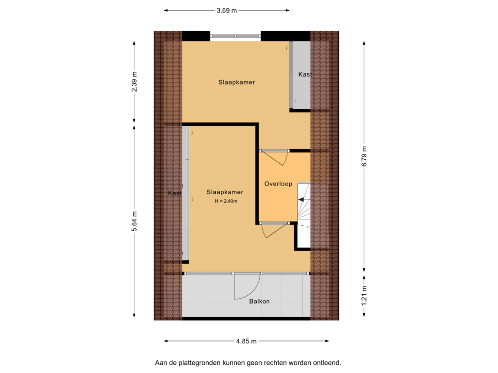 Bekijk plattegrond van 2e Verdieping van Karwijstraat 55