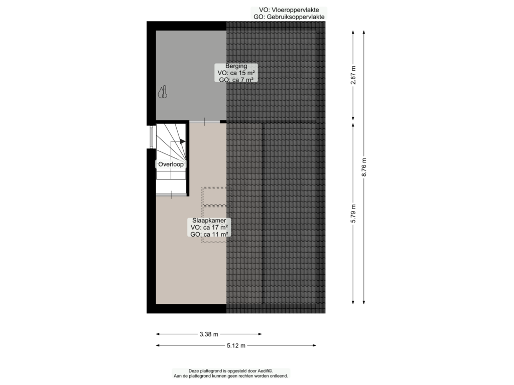 Bekijk plattegrond van Tweede verdieping van Prinses Margrietstraat 10