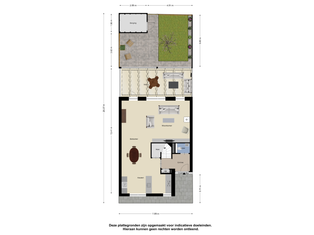 Bekijk plattegrond van Begane Grond_Tuin van Bilderdijkstraat 23