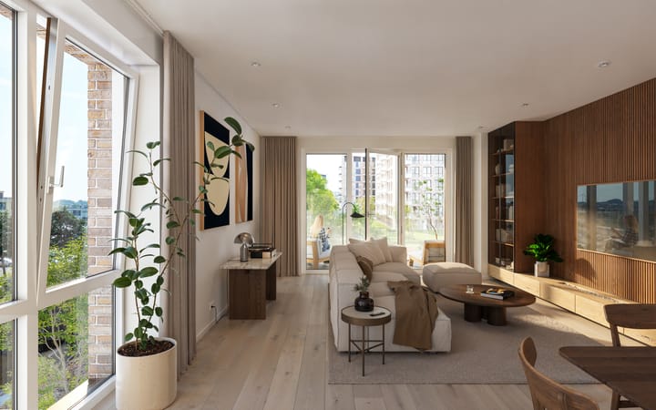 Foto van Centraal - Type D (3-kamerappartement) Portiekflat