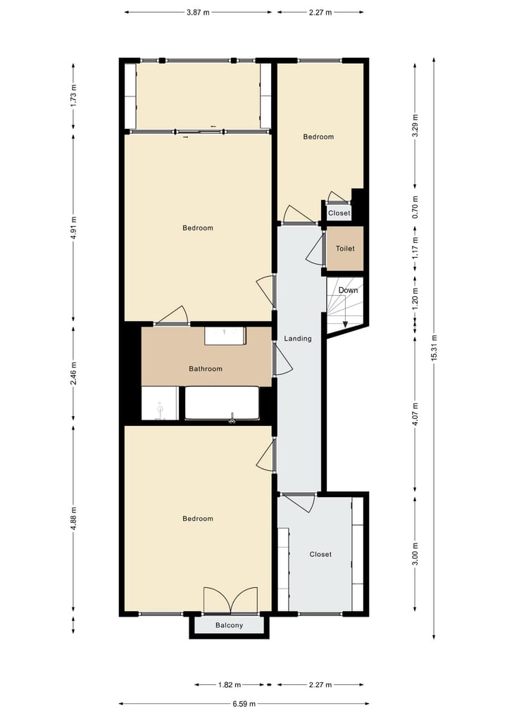 Photo 35 of Wouwermanstraat 33-H