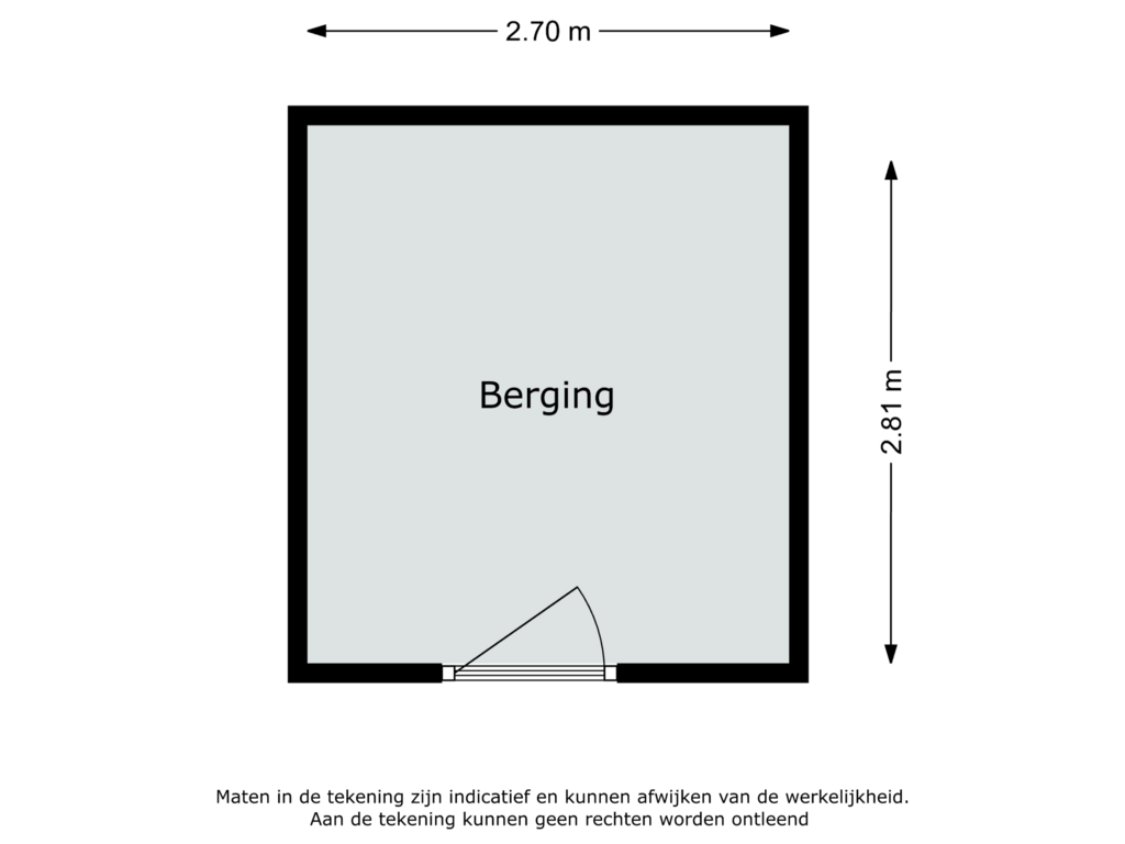 Bekijk plattegrond van Berging van Berkenstraat 96