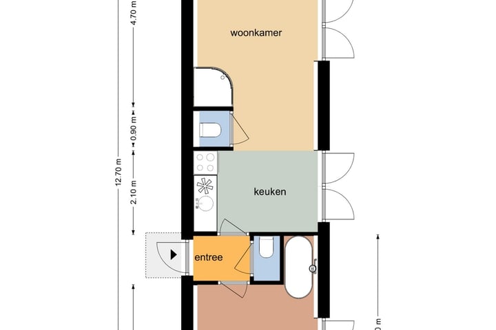 Bekijk foto 31 van Prinsengracht 215-M