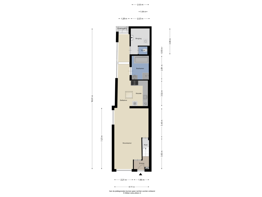 Bekijk plattegrond van Begane Grond van Boekweitstraat 4