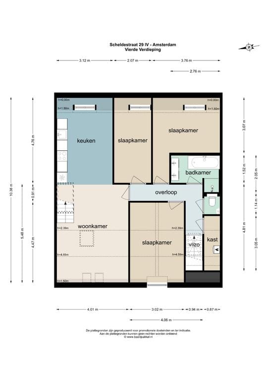 Foto 27 van Scheldestraat 29-4