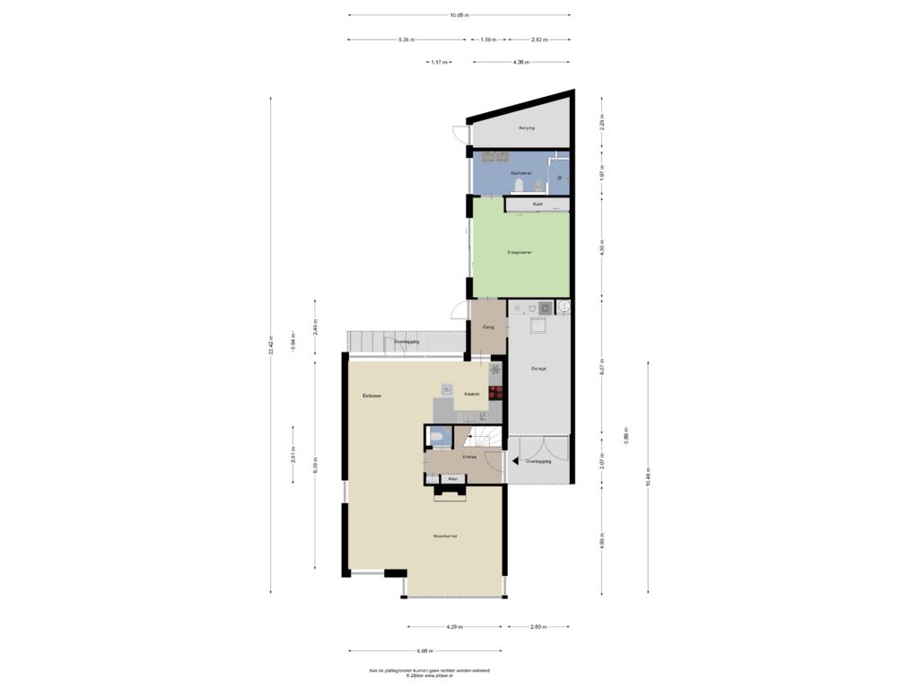 Bekijk plattegrond van Begane grond van Klieveriklaan 32