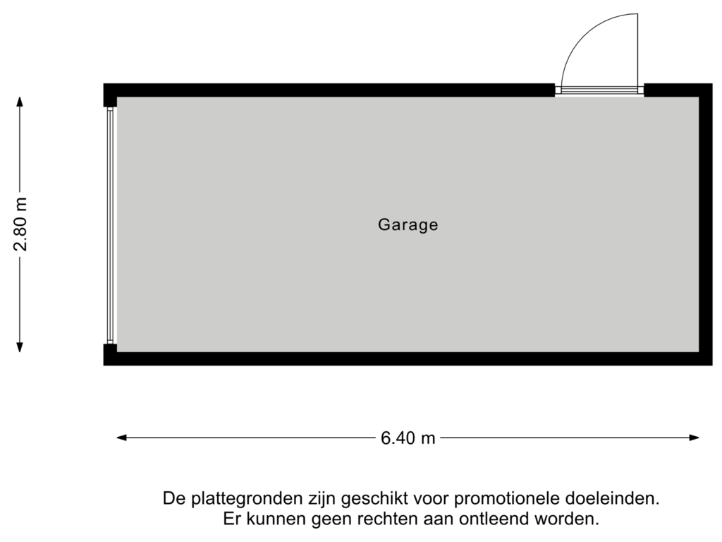 Bekijk plattegrond van Garage van Lucretia van Merkenlaan 42