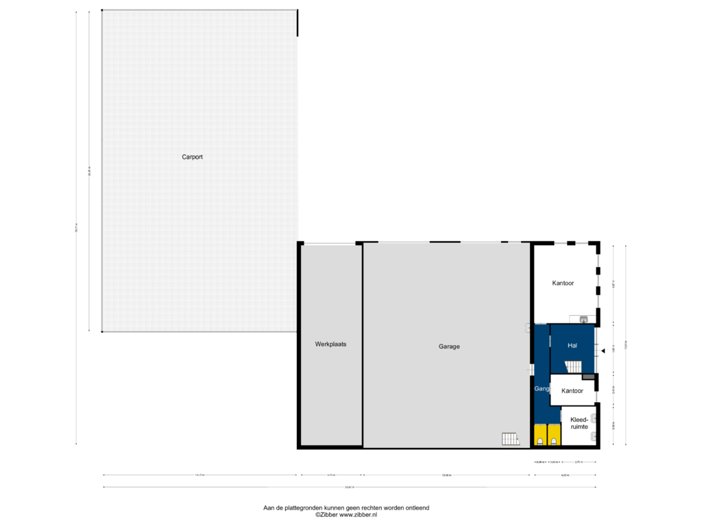 Bekijk plattegrond van Begane grond 2 van De Flammert 1022