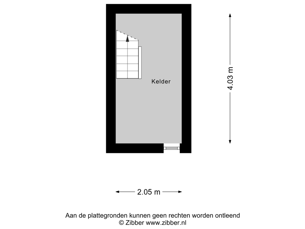 Bekijk plattegrond van Kelder van Schuttekamp 42