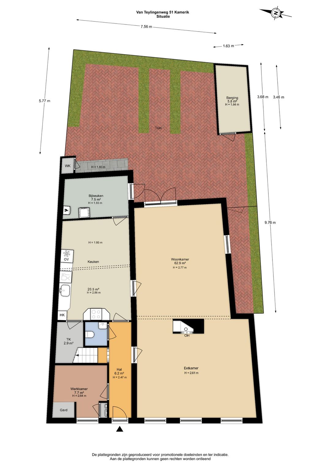 Foto 52 van Van Teylingenweg 51