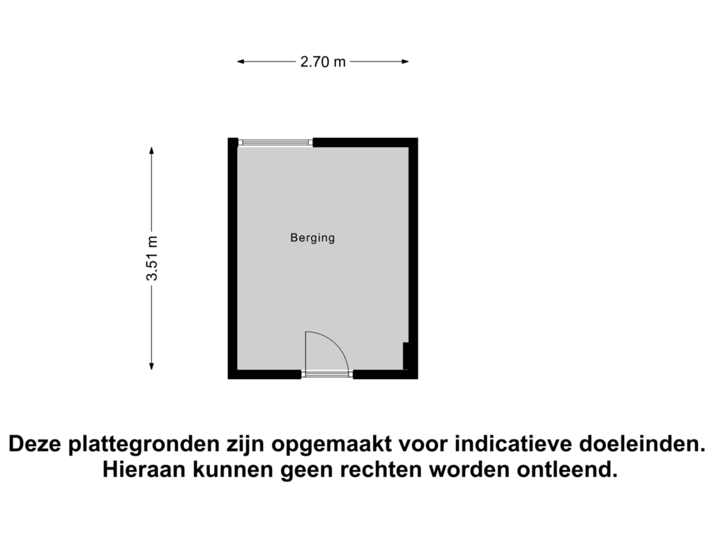 Bekijk plattegrond van Berging van Steijnlaan 88