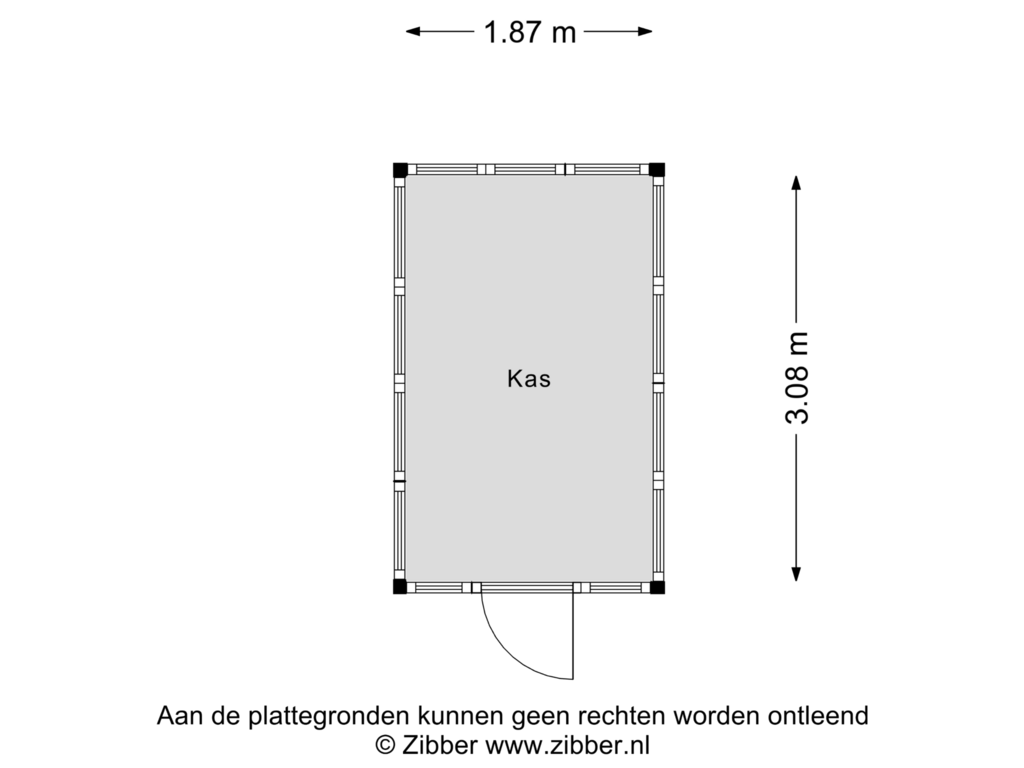 Bekijk plattegrond van Kas van Kitskensdal 14