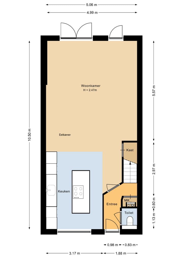 Foto 54 van Bloemendaalstraat 19