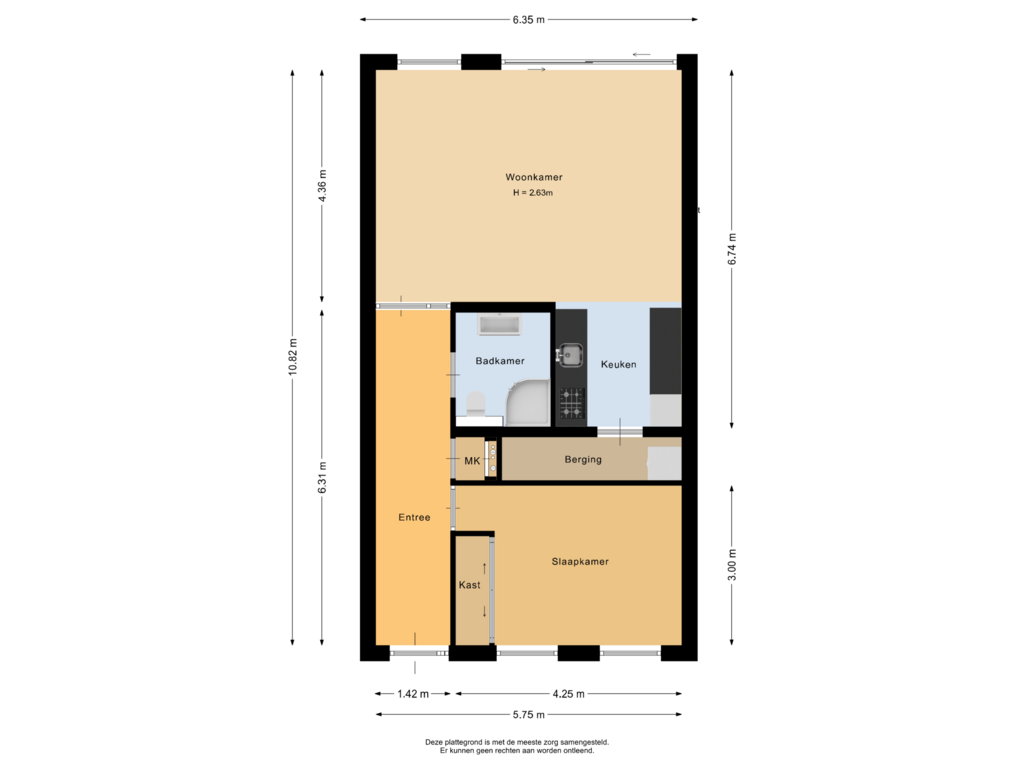 View floorplan of Begane grond of Sumatra 78