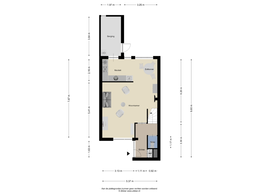 Bekijk plattegrond van Begane Grond van Speenkruidstraat 35