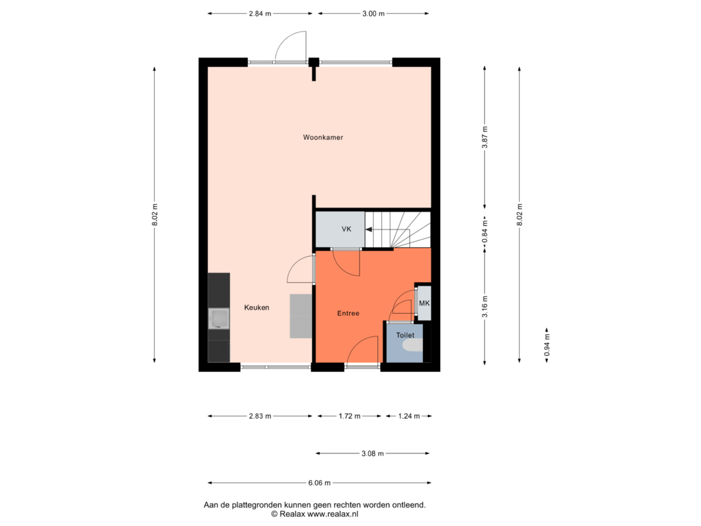 Bekijk plattegrond van Begane grond van Jasmijnstraat 328