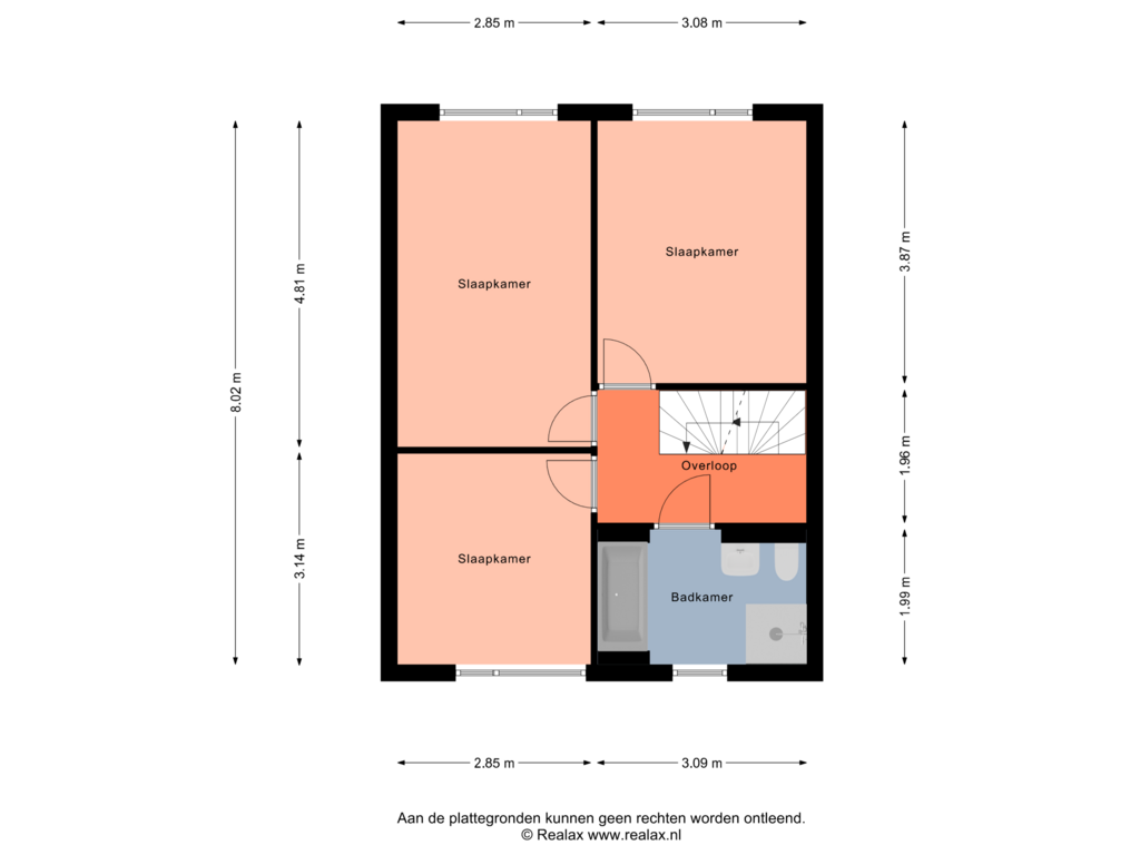 Bekijk plattegrond van Vedieping 1 van Jasmijnstraat 328