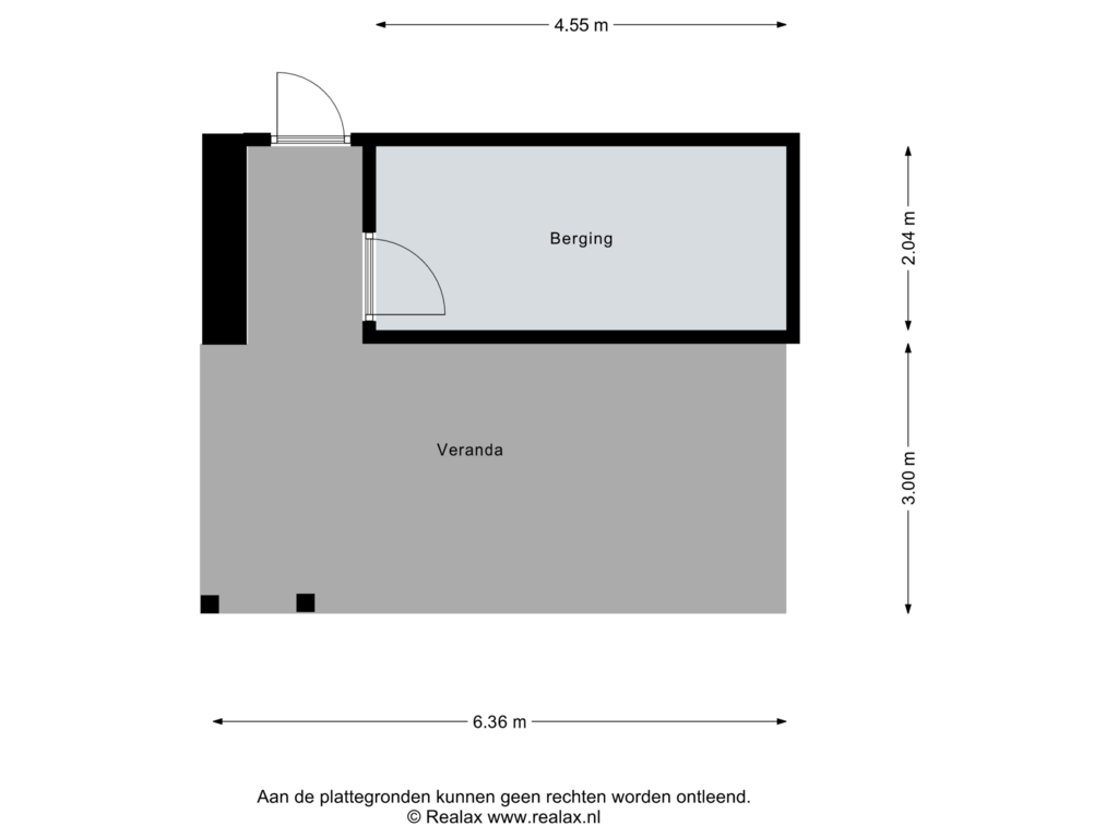 Bekijk plattegrond van Berging van Jasmijnstraat 328