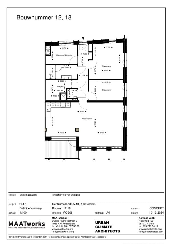 Photo 16 of Vierkamer hoekappartement (Bouwnr. 18)