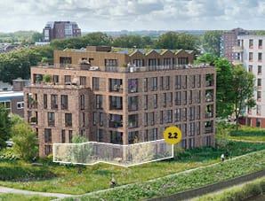 Image of Appartement type A02 (begane grond) Apartment with shared street entrance