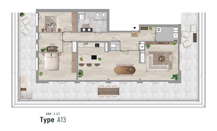 Photo 2 of Penthouse (Bouwnr. 2.22)