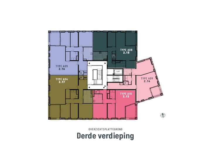 Foto 5 van Appartement | 3e verdieping (Bouwnr. 2.14)