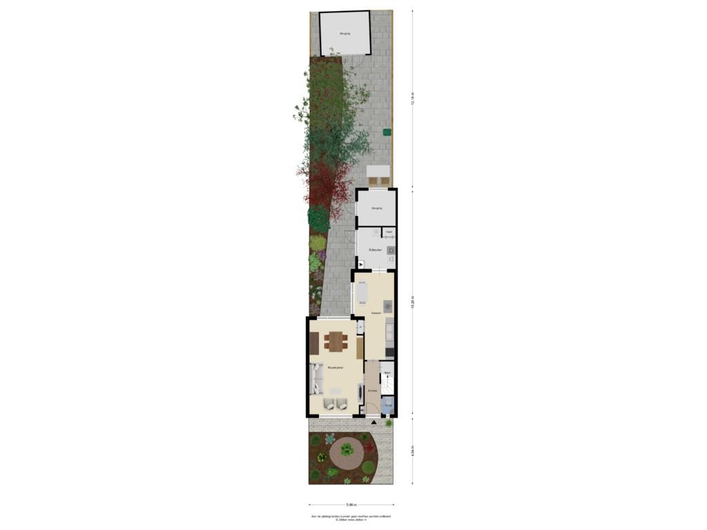 Bekijk plattegrond van Begane Grond_Tuin van Elzenstraat 5