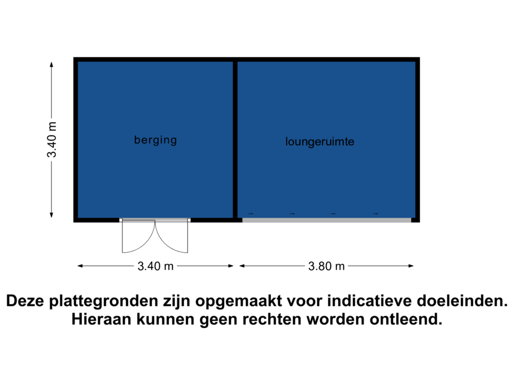 Bekijk plattegrond van Berging van Pascalweg 78