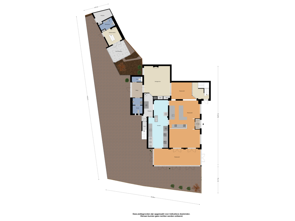 Bekijk plattegrond van Begane Grond Tuin van Bruggemeestersstraat 5