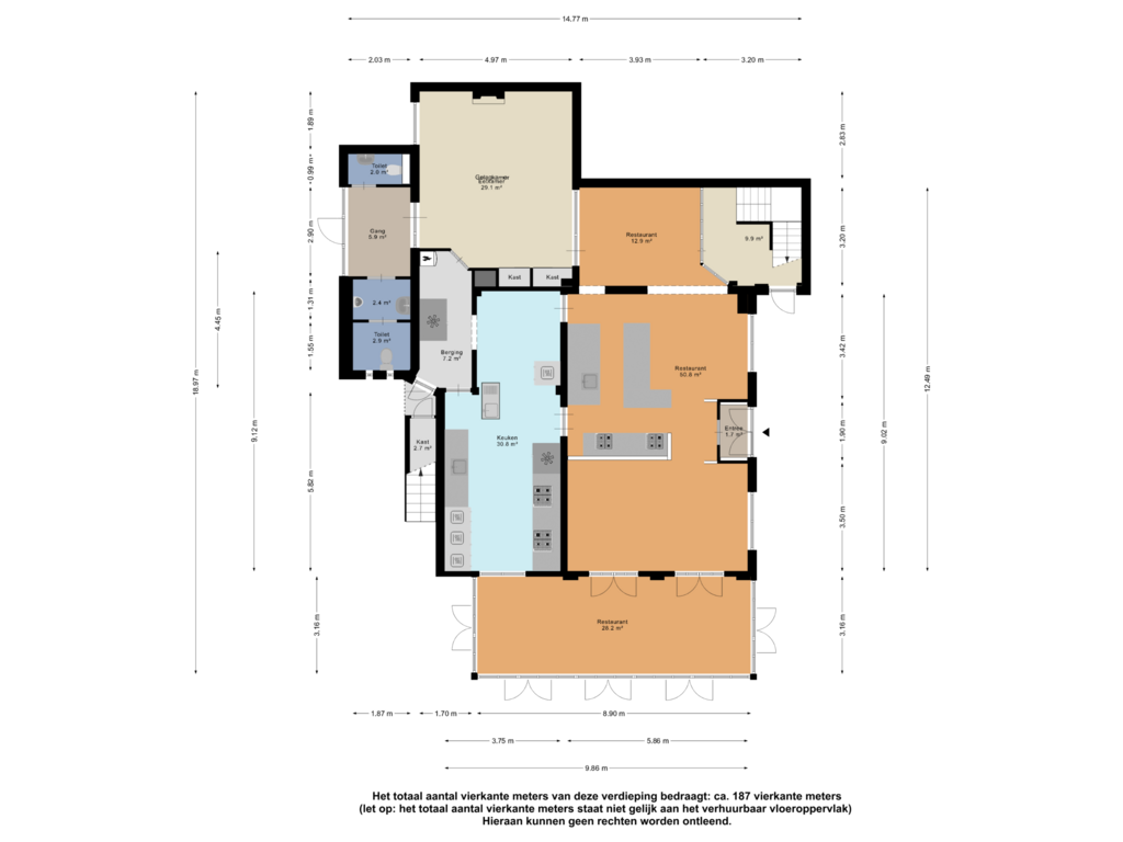 Bekijk plattegrond van Begane Grond van Bruggemeestersstraat 5