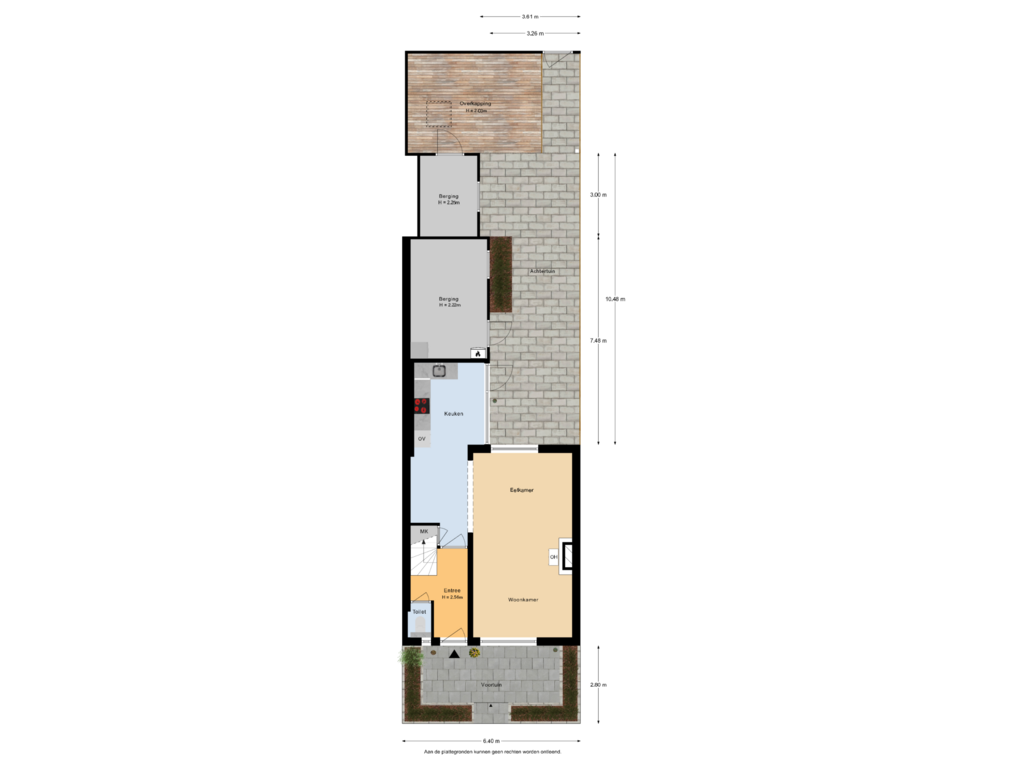 Bekijk plattegrond van Situatie van Molenweg 21