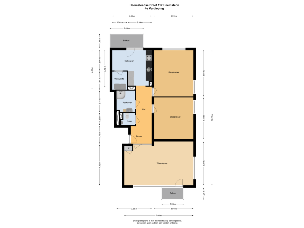 View floorplan of First floor of Heemsteedse Dreef 117