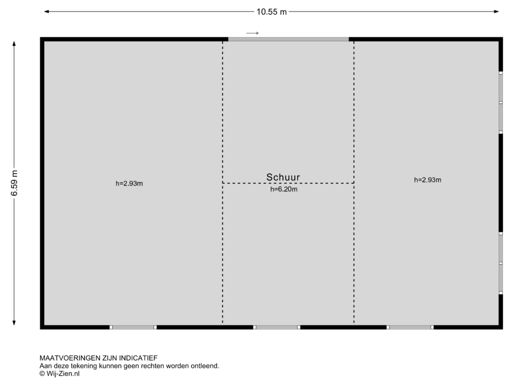 Bekijk plattegrond van Schuur van Bergstoep 29