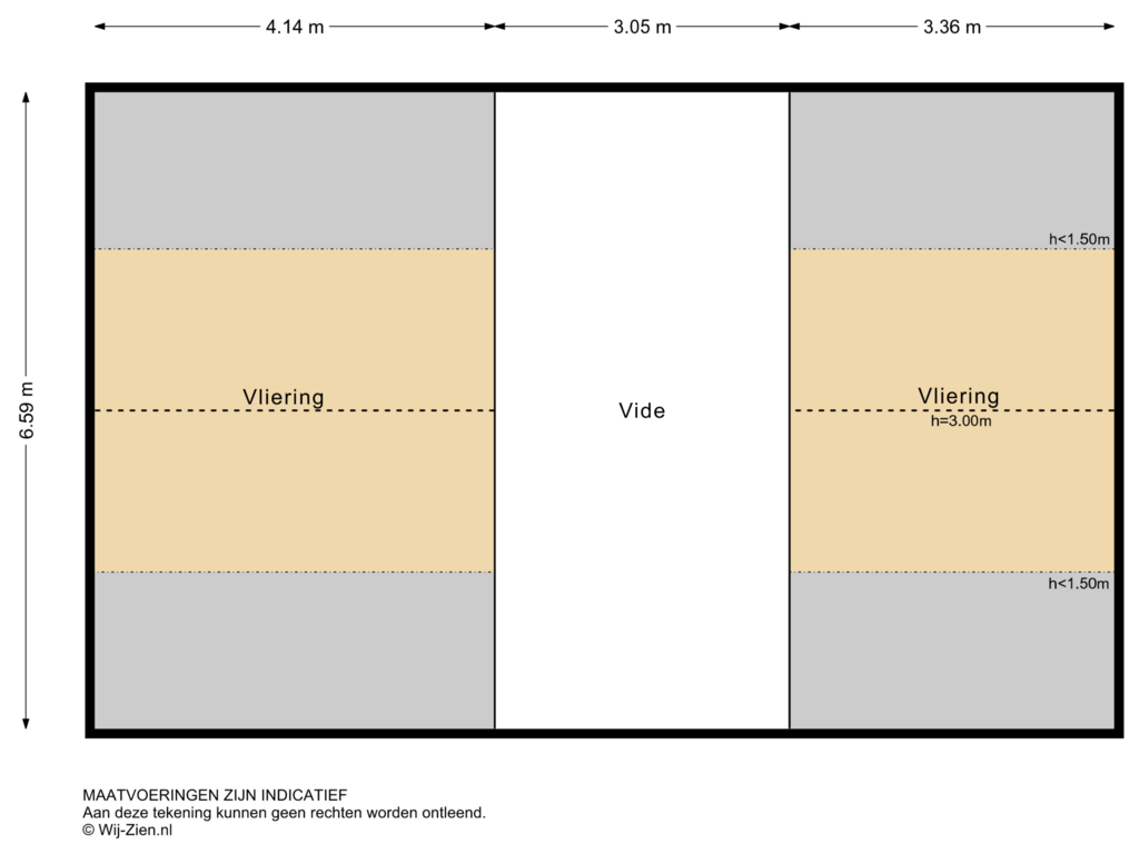 Bekijk plattegrond van Vliering van Bergstoep 29