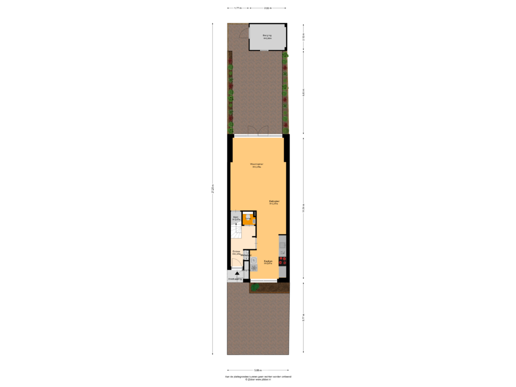 Bekijk plattegrond van Begane Grond_Tuin van Claverenbladstraat 37