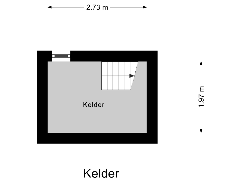 Bekijk plattegrond van Kelder van Badhuisstraat 55