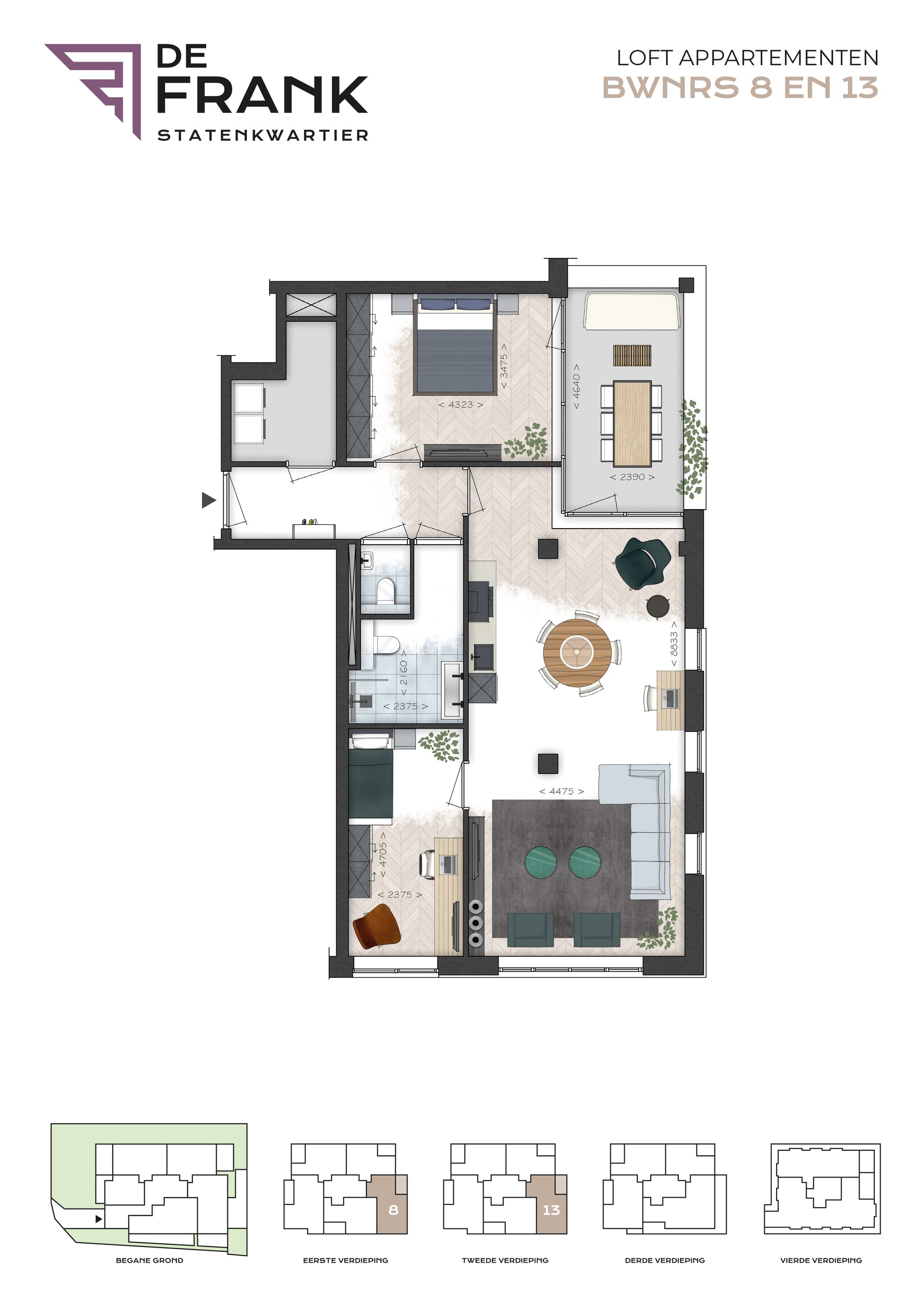 Foto 12 van De Frank, Loft appartementen (Bouwnr. 8)