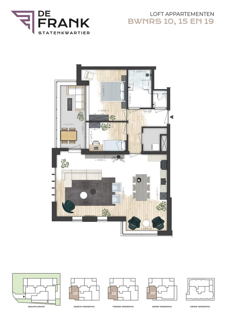 Foto 12 van De Frank, Loft appartementen (Bouwnr. 10)