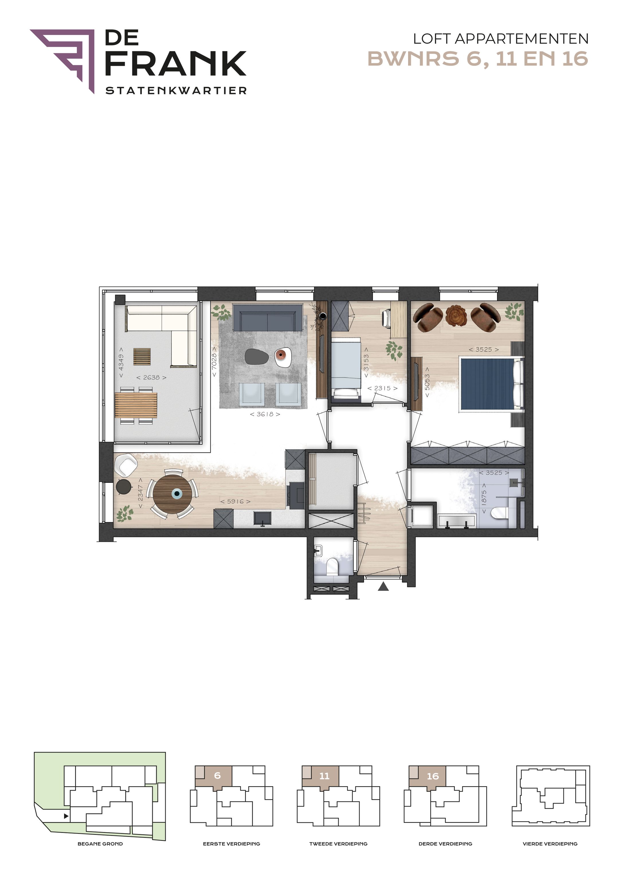 Foto 12 van De Frank, Loft appartementen (Bouwnr. 11)