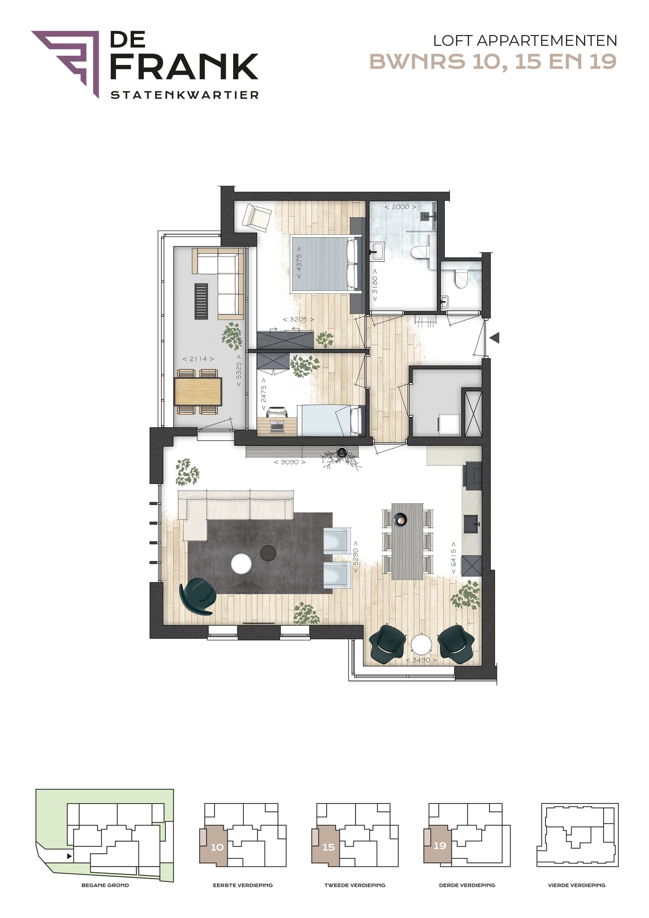 Foto 12 van De Frank, Loft appartementen (Bouwnr. 19)