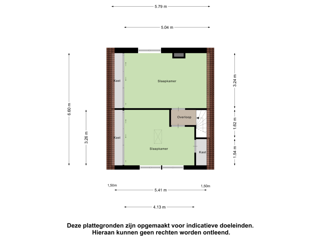 Bekijk plattegrond van Eerste verdieping van Stoofstraat 46