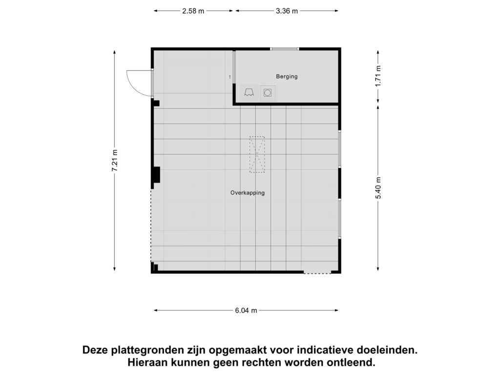 Bekijk plattegrond van Berging van Stoofstraat 46