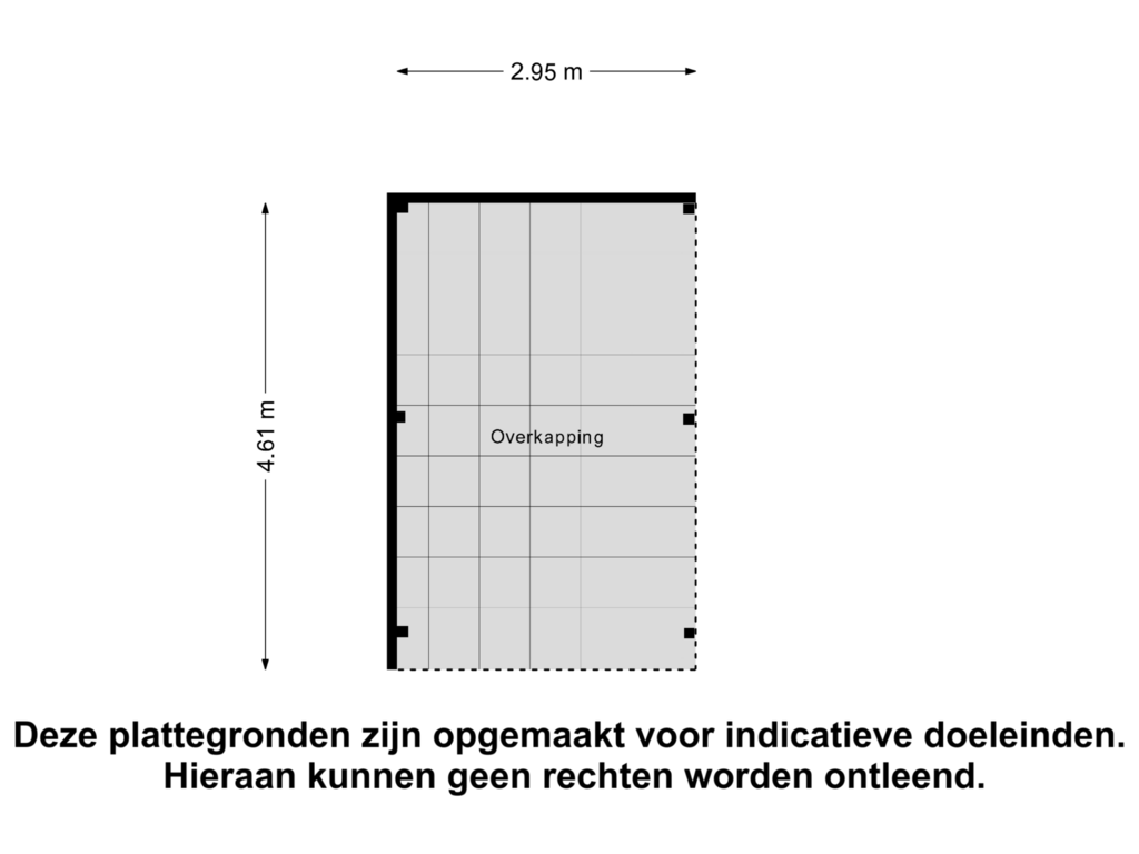 Bekijk plattegrond van Overkappnig van Stoofstraat 46