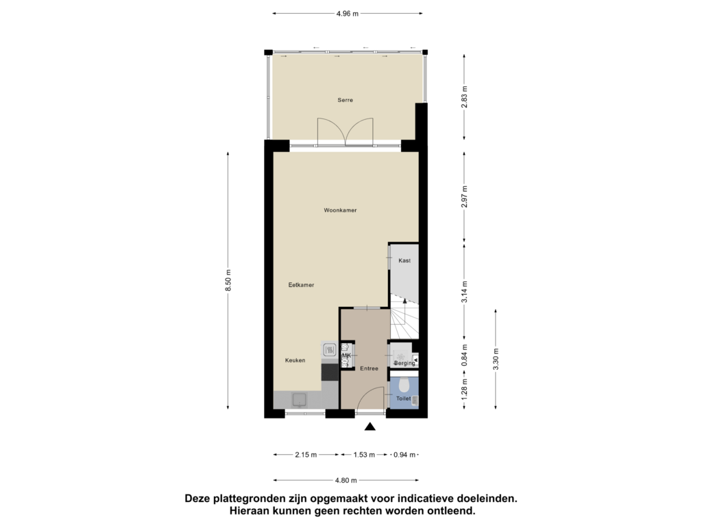 Bekijk plattegrond van Begane Grond van Kaarsenmaker 31