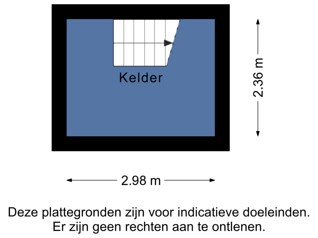 Bekijk plattegrond van Kelder van Jan Truijenstraat 14