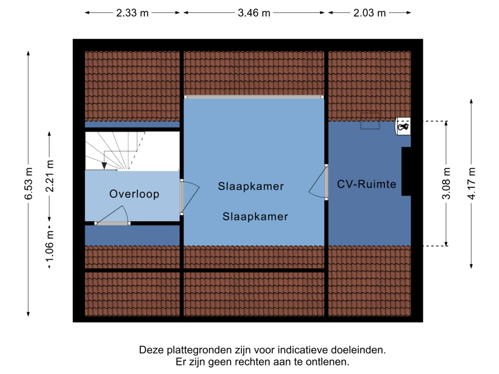 Bekijk plattegrond van 2e Verdieping van Jan Truijenstraat 14