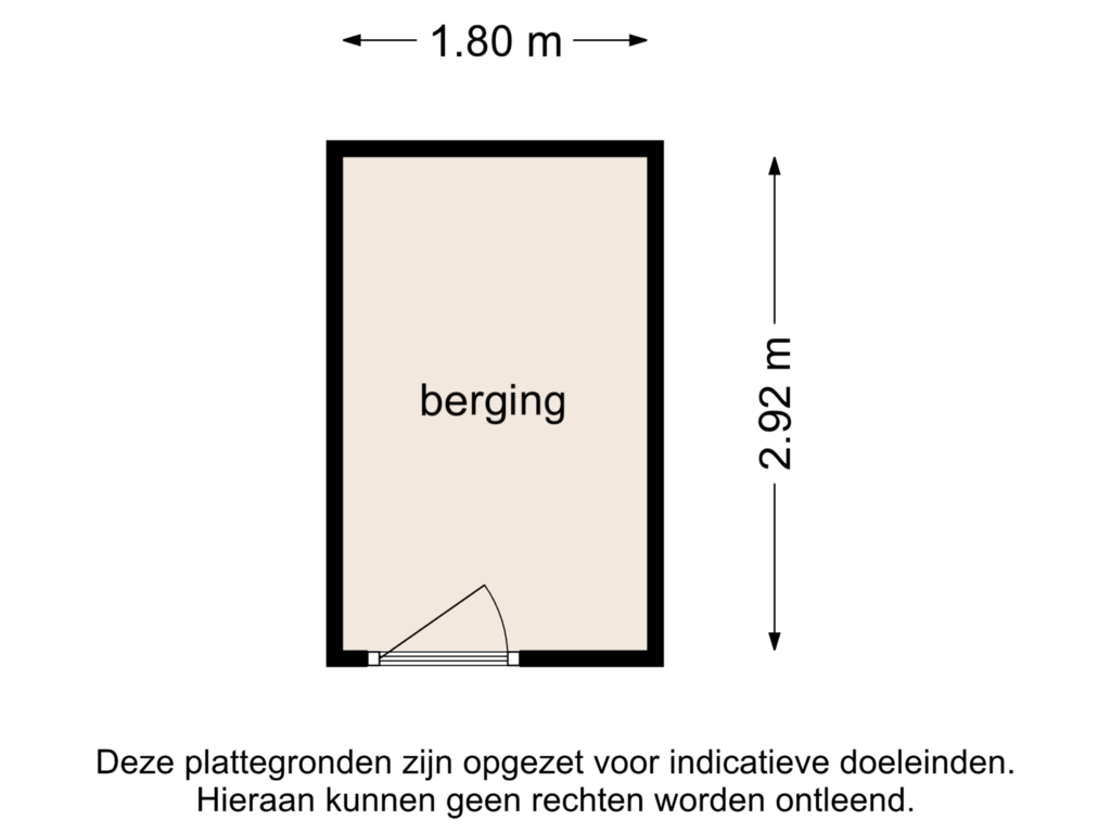 Bekijk plattegrond van Berging van Judas Taddeusplein 35